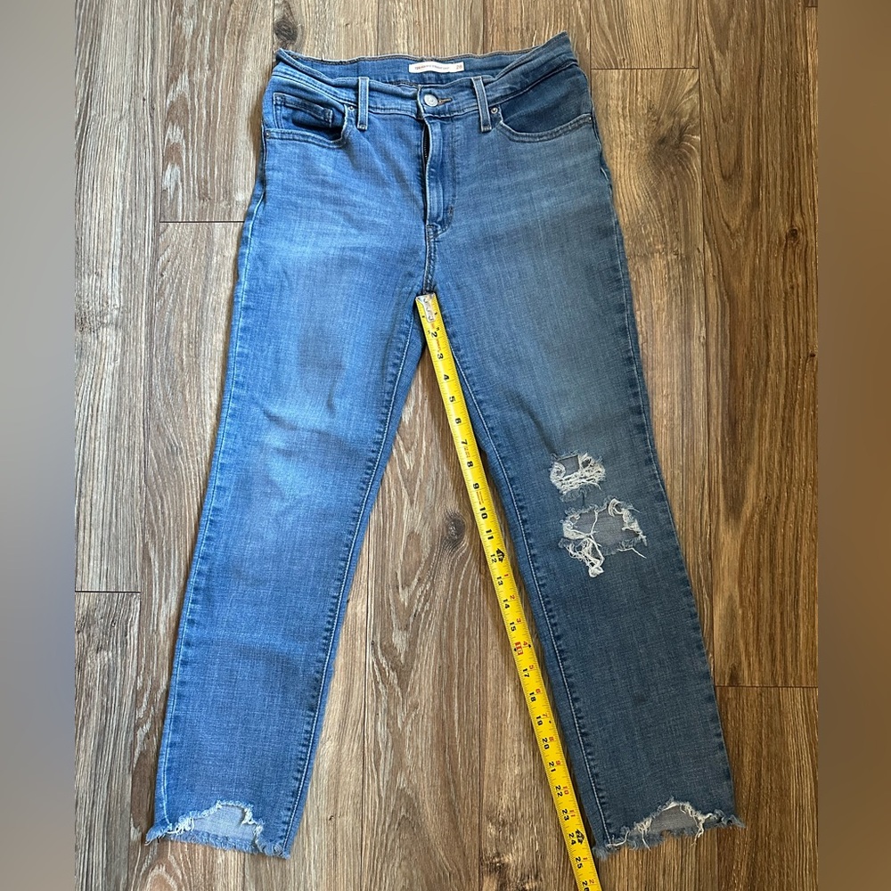 724 high Rise Straight Crop Jeans - Levi’s